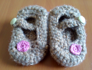 Crochet Baby Booties - Accessories