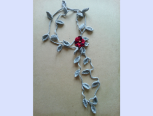 Crochet Leaf Garland - Accessories