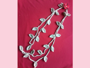 Crochet Puff Stitch Garland - Accessories