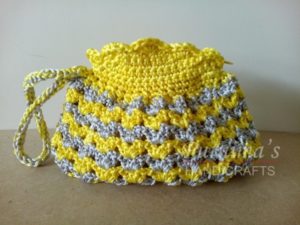 Crochet Evening Pouch - Bags Totes & Purses