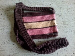 Crochet Messenger Bag - Bags Totes & Purses