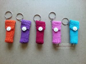 Crochet Lip Balm Holders - Accessories