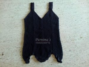 Crochet Black Tank Top - Dresses