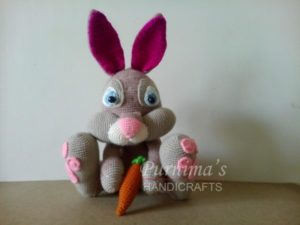 Crochet Poppy The Bunny - Amigurumi