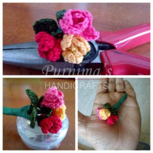 Crochet Mini Bouquet - Home Decor