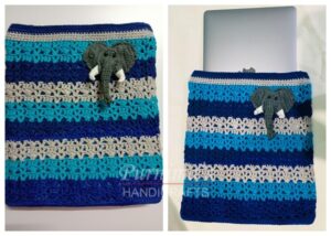 Crochet Laptop Bag 1 - Bags Totes & Purses