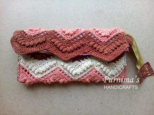 Crochet Envelope Clutch 05 - Bags Totes & Purses