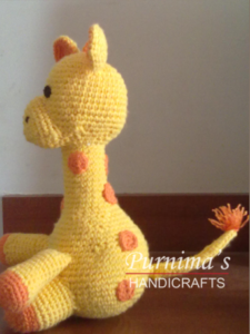 Crochet Giraffe - Amigurumi