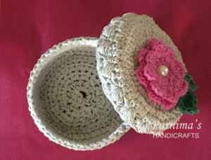 Crochet Jewellery Box - Home Decor