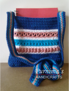 Crochet Messenger bag - Bags, Totes & Purses