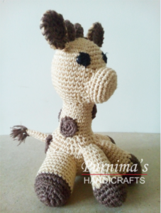 Crochet Baby Giraffe - Amigurumi