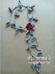 Crochet Leaf Garland - Accessories