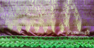 Hair / U Pin Lace Saree Border - Edging