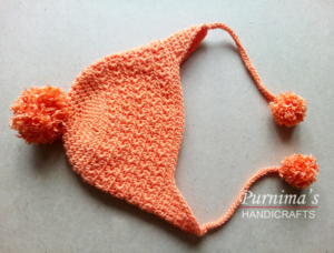 Crochet Toddler Earflap Hat - Accessories