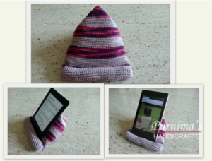 Crochet Tablet Stand - Home Decor