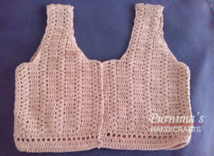 Crochet Saree Blouse Sleeveless - Dresses