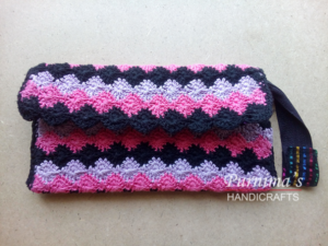Crochet Envelope Clutch 01 - Bags Totes & Purses