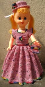 Crochet Doll Dress - Friend's Work