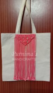Macrame Tote Bag - Bag, Totes & Purses