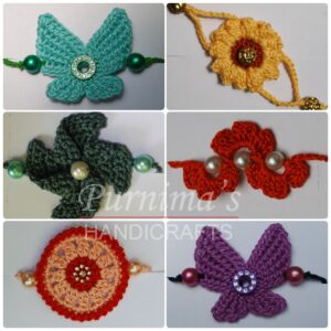 Crochet Rakhis